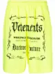 Image 1 of VETEMENTS logo-print track shorts