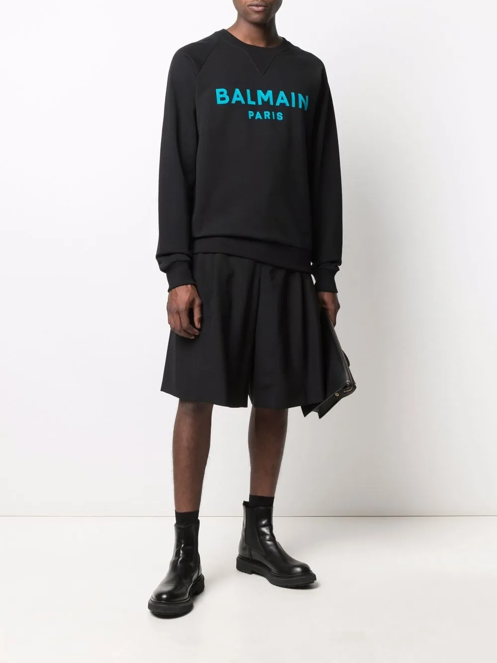 фото Balmain толстовка с логотипом