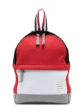 Thom Browne Kids colour-block backpack - Red