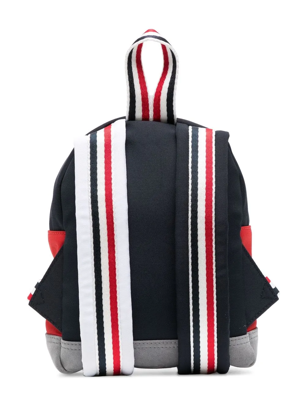 Image 3 of Thom Browne Kids Zaino con design color-block