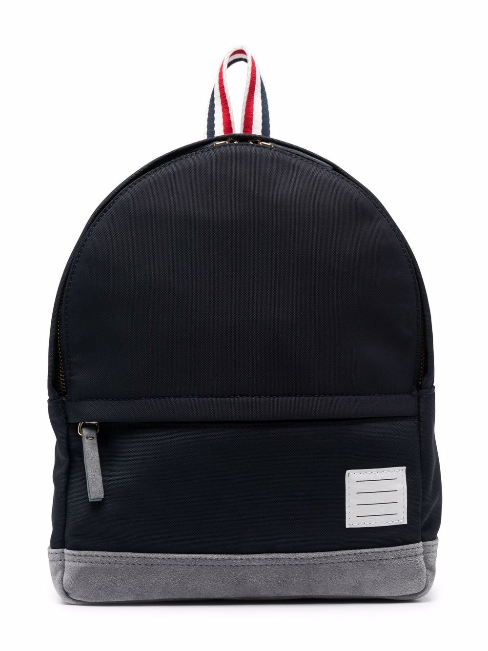 Thom Browne Kids' Patch-detail Backpack In 415 Navy