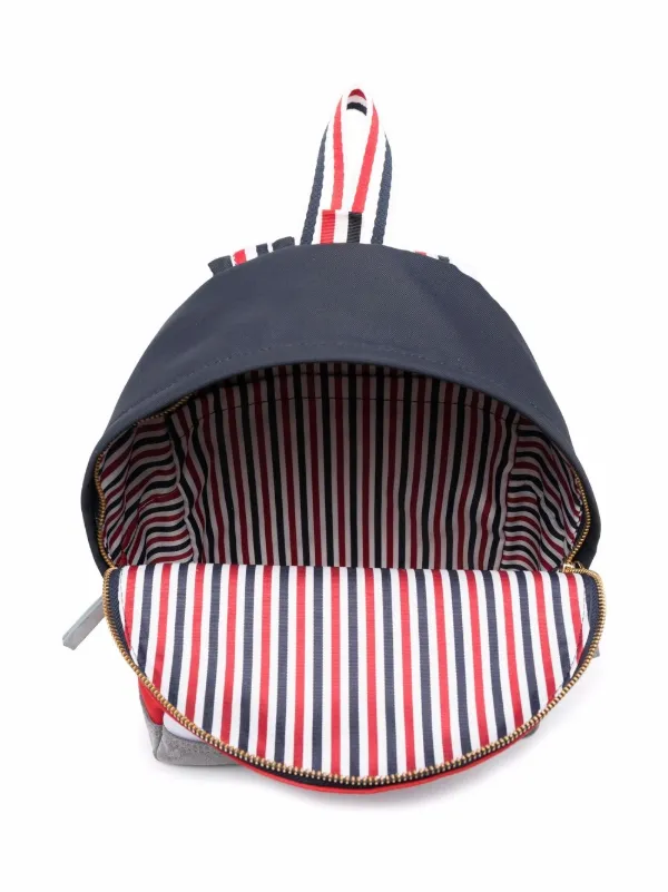 Thom Browne Kids colour-block Backpack | Red | FARFETCH