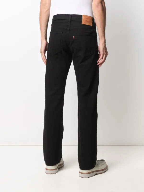 Levi's 501 Original straight-leg Jeans | Black | FARFETCH SG