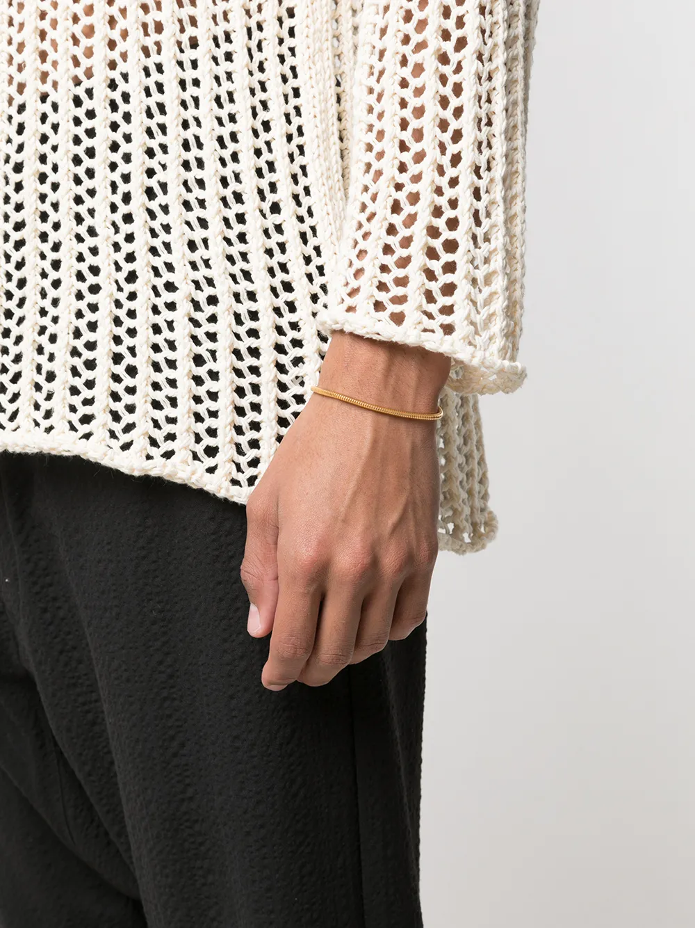 Nialaya Jewelry Schakelarmband - Goud