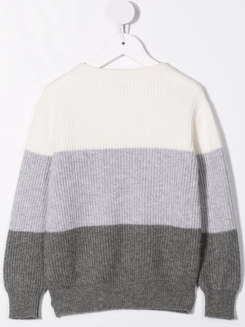 фото Brunello cucinelli kids свитер в полоску