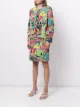 Céline Pre-Owned coral reef print skirt suit