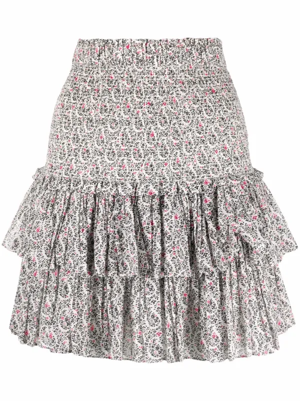 Isabel marant ruffle skirt clearance