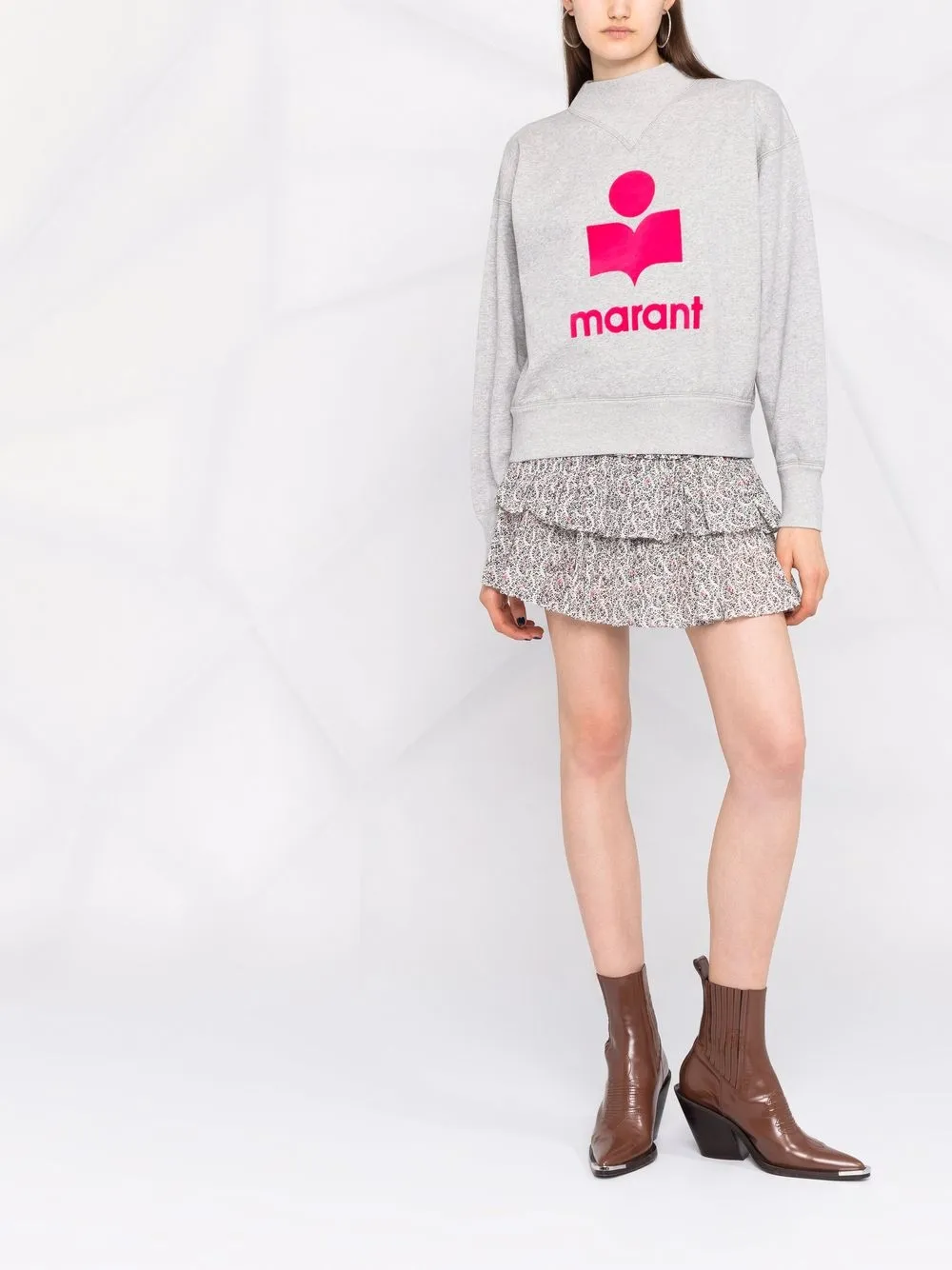 фото Isabel marant étoile юбка naomi с оборками