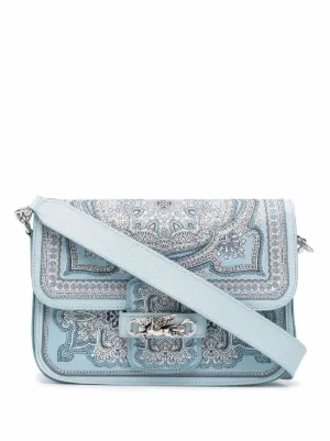 ETRO scarf-print shoulder bag