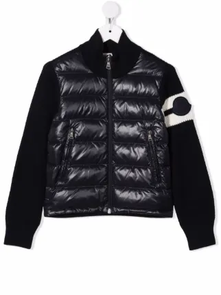 Moncler Enfant Padded Bomber Jacket - Farfetch