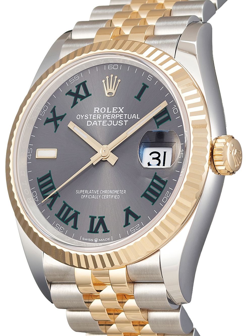 фото Rolex наручные часы datejust pre-owned 36 мм 2021-го года