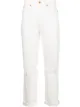 Image 1 of Slvrlake Dakota Destructed croppd jeans