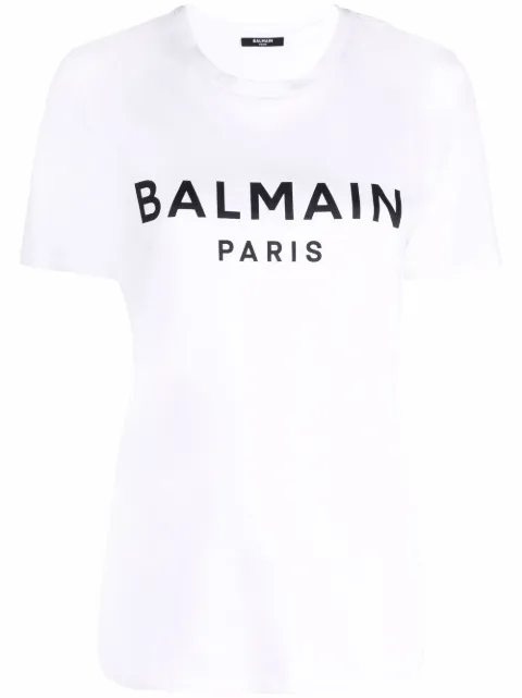 Balmain logo-print short-sleeve T-shirt