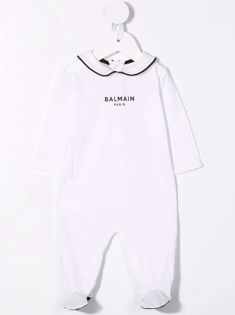 фото Balmain kids комплект из комбинезона и шапки с нагрудником