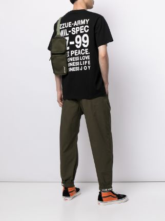 logo-print cotton T-shirt展示图