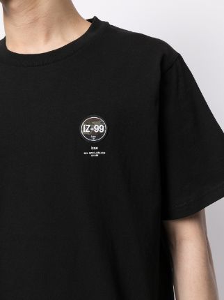 logo-print cotton T-shirt展示图