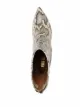 Paris Texas Ankle boot com salto 85mm e gravação