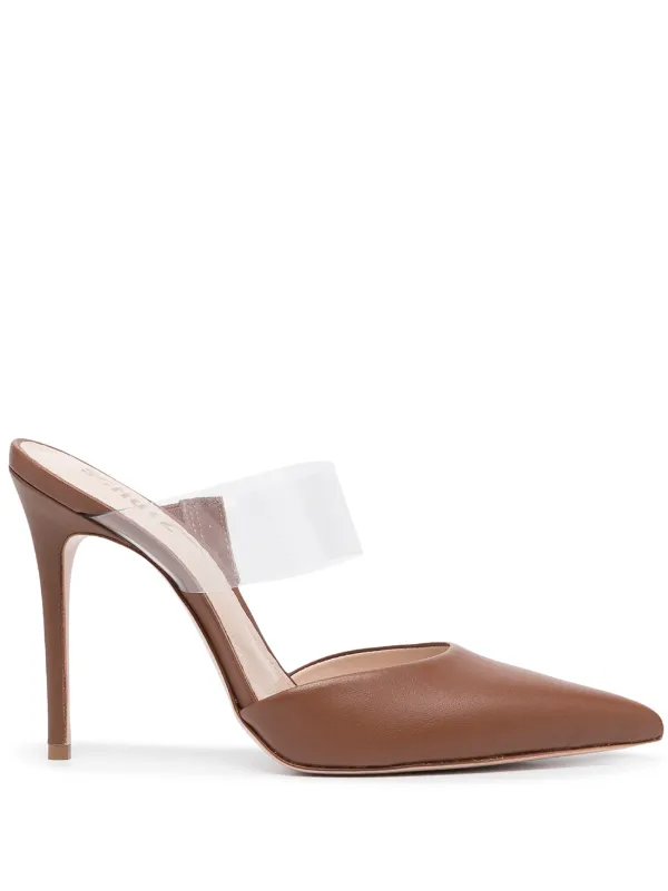 pointed toe stiletto mules