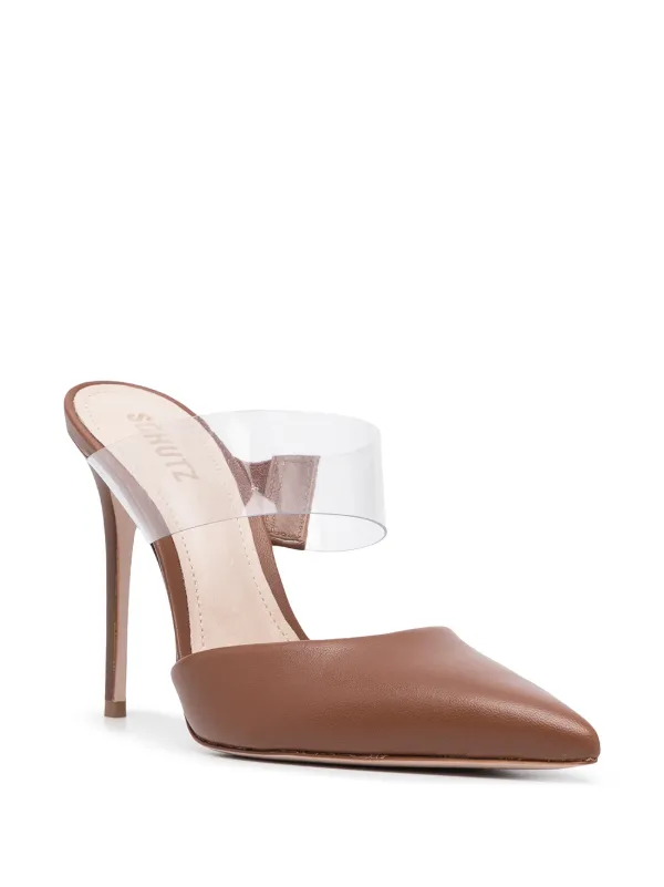 pointed toe stiletto mules