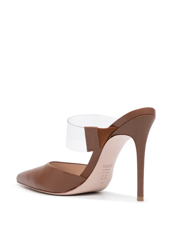 pointed toe stiletto mules