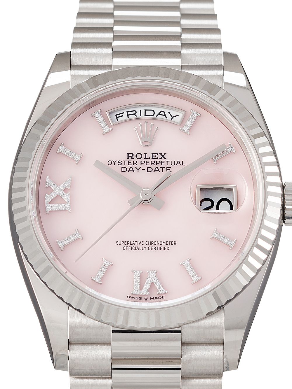 фото Rolex наручные часы day-date pre-owned 36 мм 2021-го года