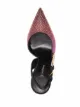 Versace Safety Pin crystal-embellished pumps