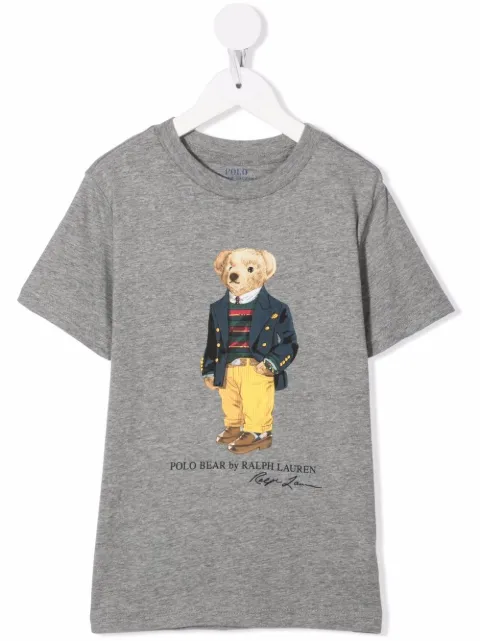 POLO RALPH LAUREN KIDS Camiseta com estampa Polo Bear