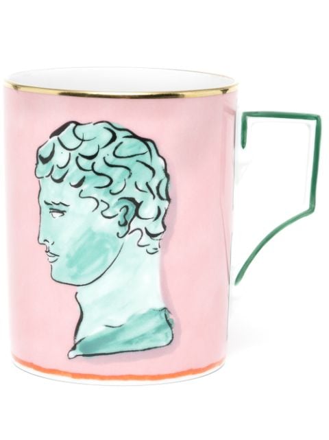 GINORI 1735 Il Viaggio di Nettuno porcelain mug