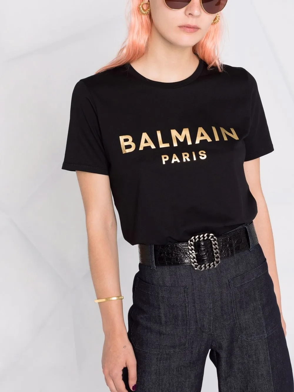 фото Balmain футболка с логотипом