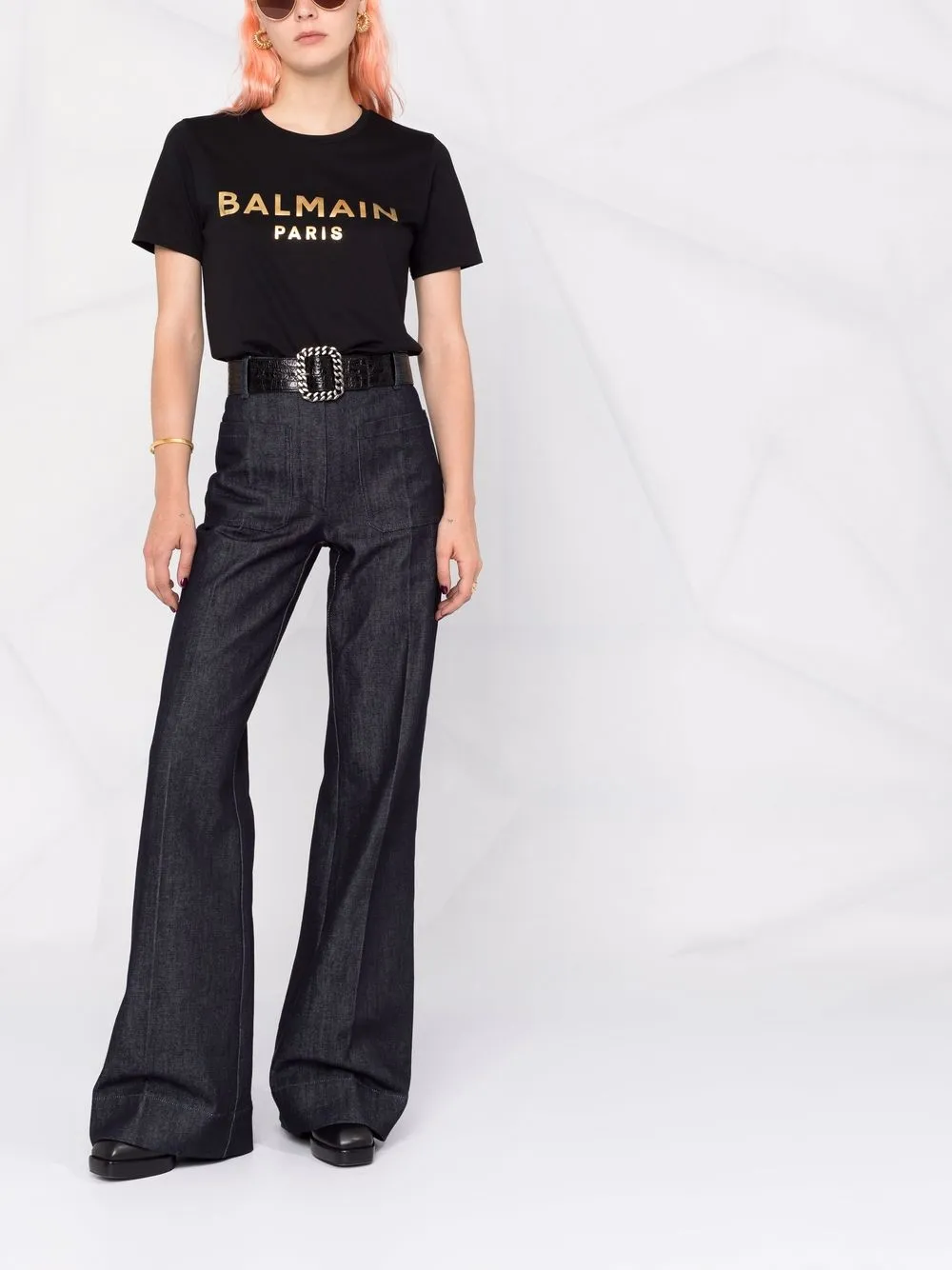 фото Balmain футболка с логотипом