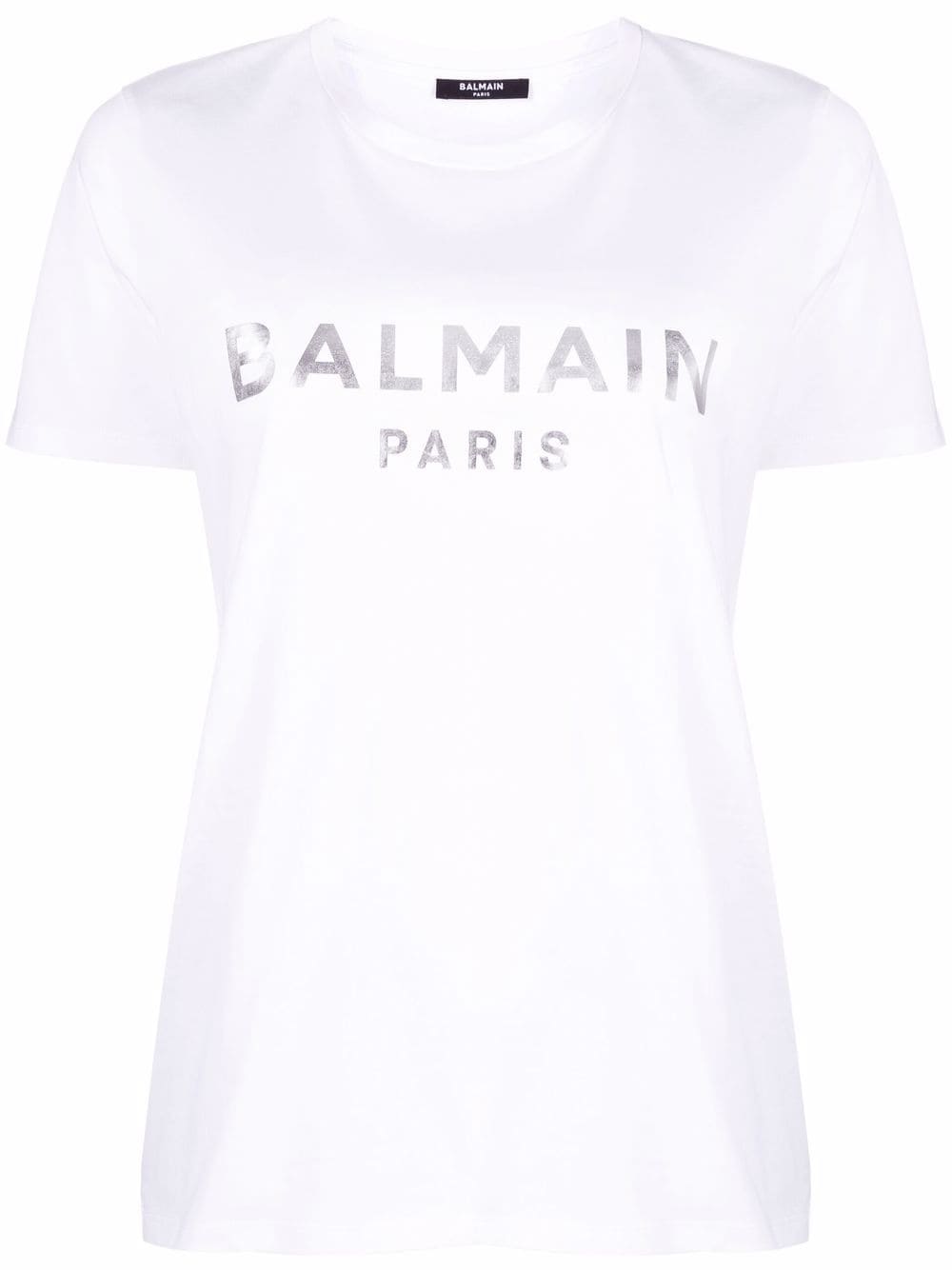 

Balmain logo-print cotton T-shirt - White