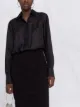 Valentino Hemdkleid mit Spitzeneinsatz