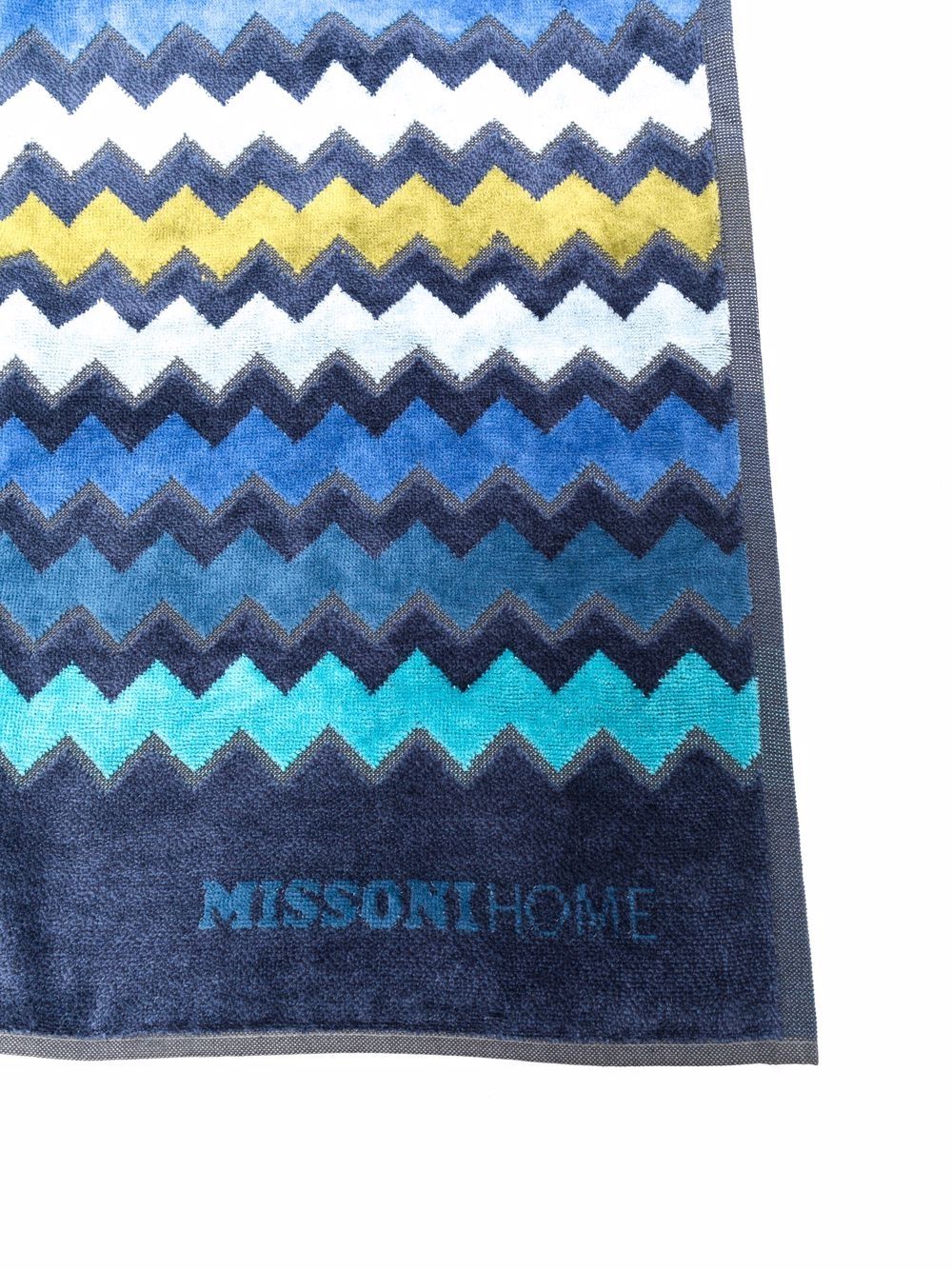 фото Missoni home полотенце с узором зигзаг