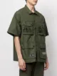 izzue short-sleeve cotton cargo shirt