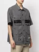 izzue short-sleeve cotton cargo shirt