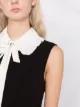 RED Valentino ruffled pussybow shift dress