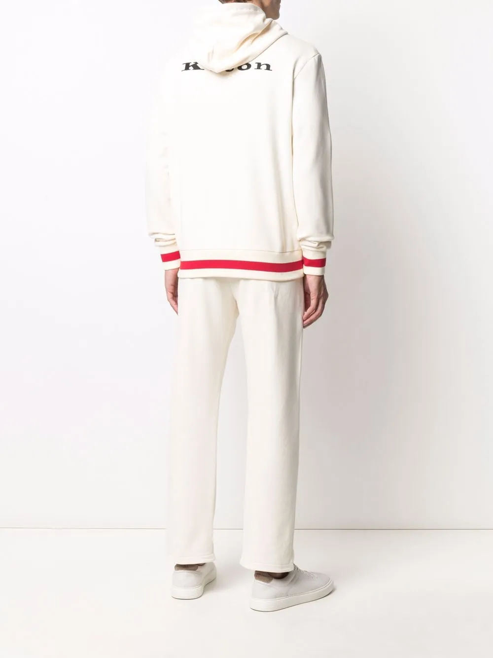 фото Kiton спортивный костюм с контрастной отделкой