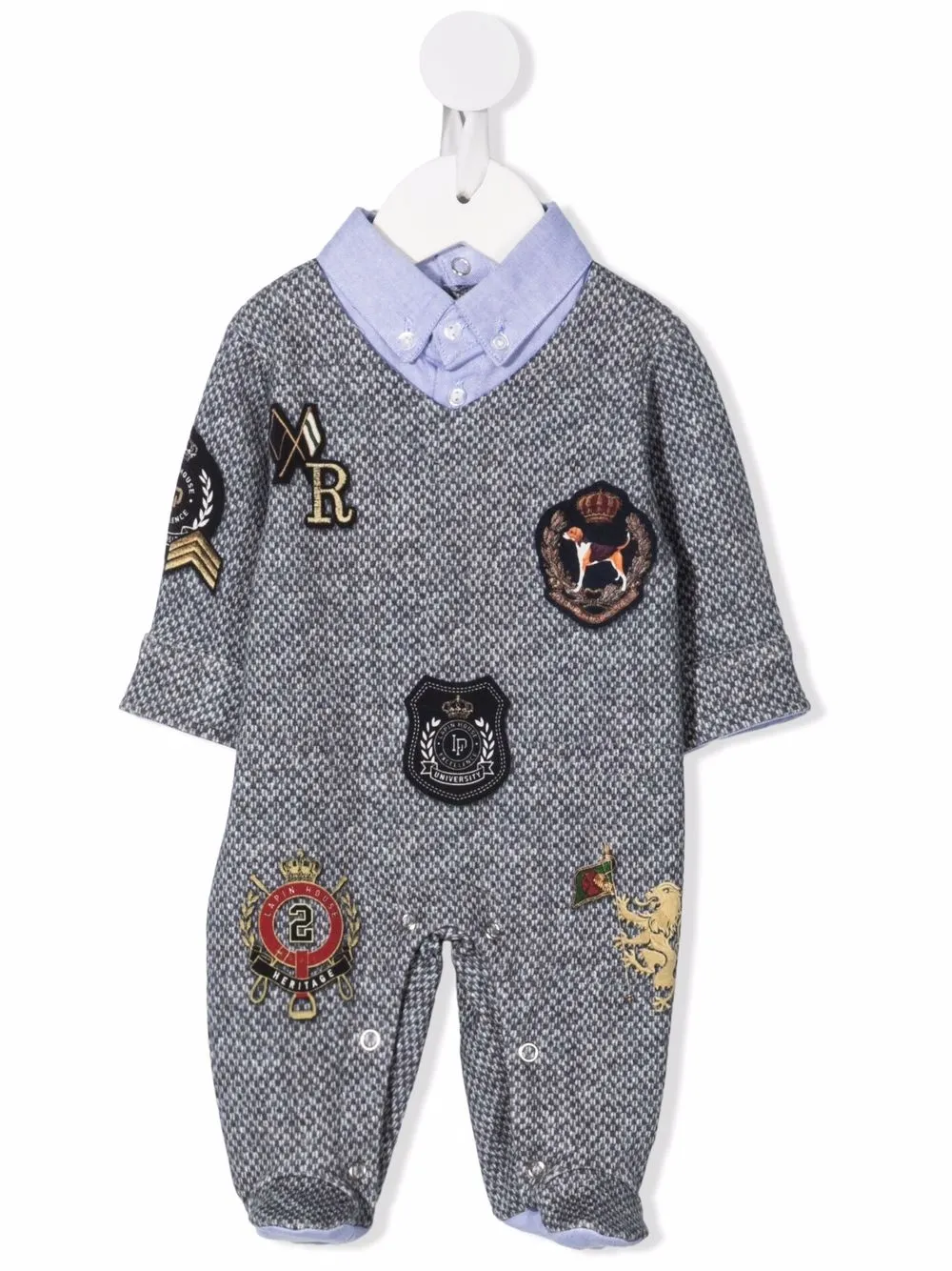 

Lapin House multi patches detail pyjama - Azul