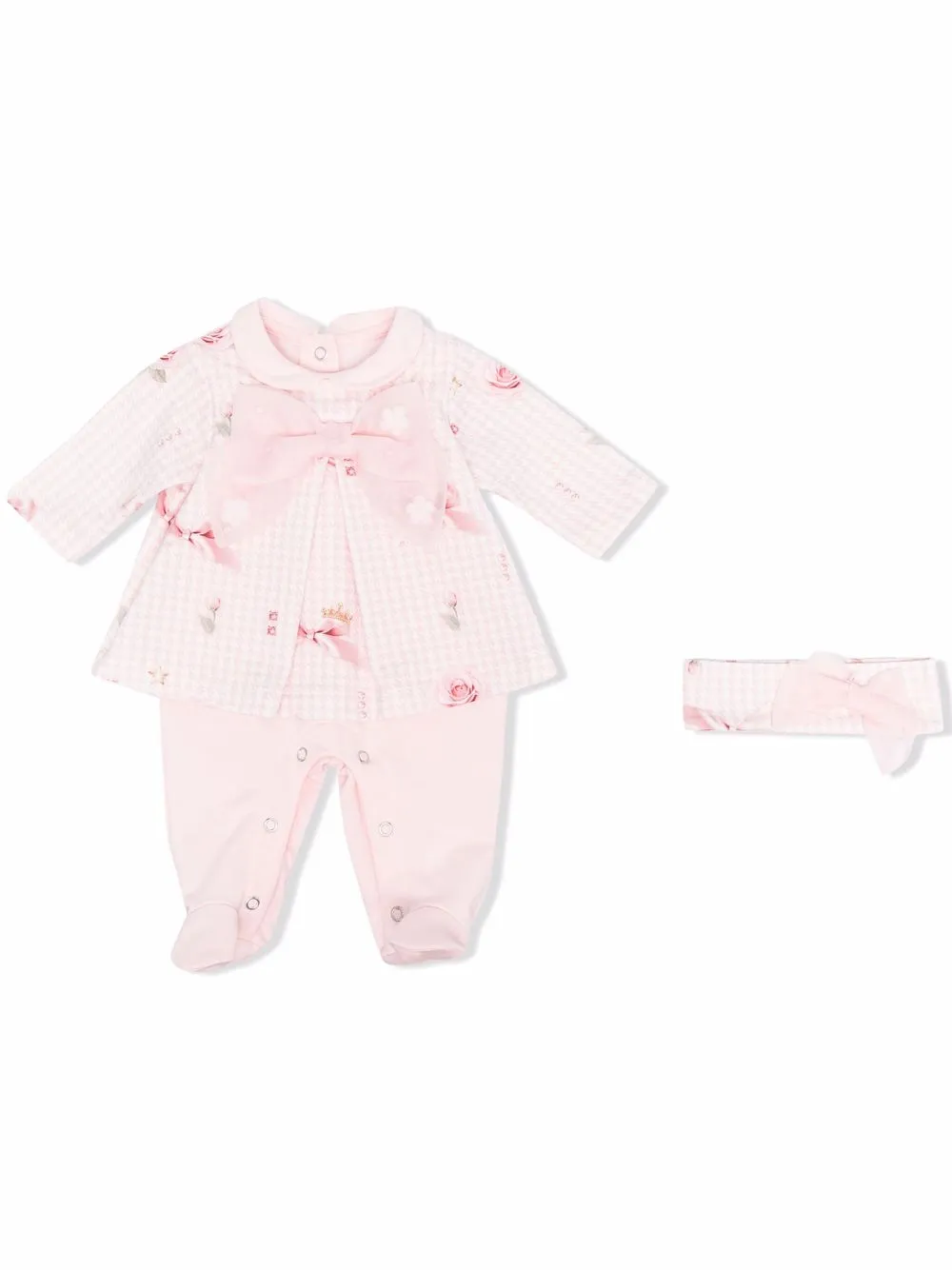 

Lapin House rose print body - Rosado