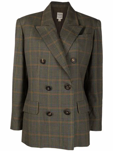 celine double breasted blazer