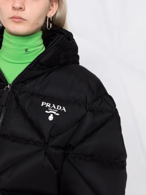 prada re nylon quilted jacket