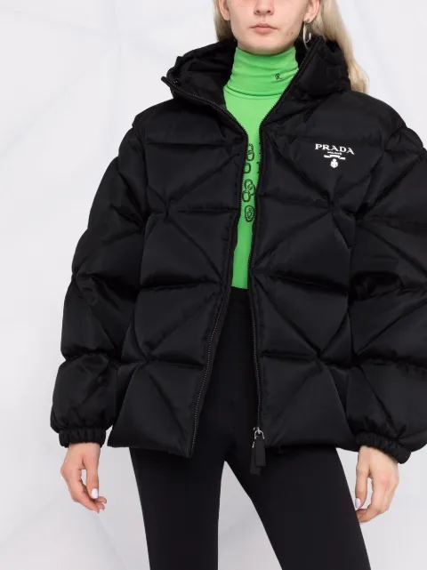 prada re nylon quilted jacket