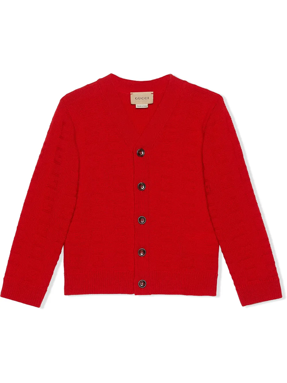Gucci Kids кардиган с логотипом