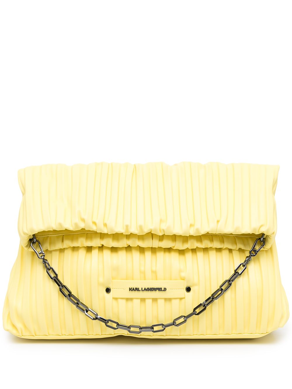 karl lagerfeld yellow bag