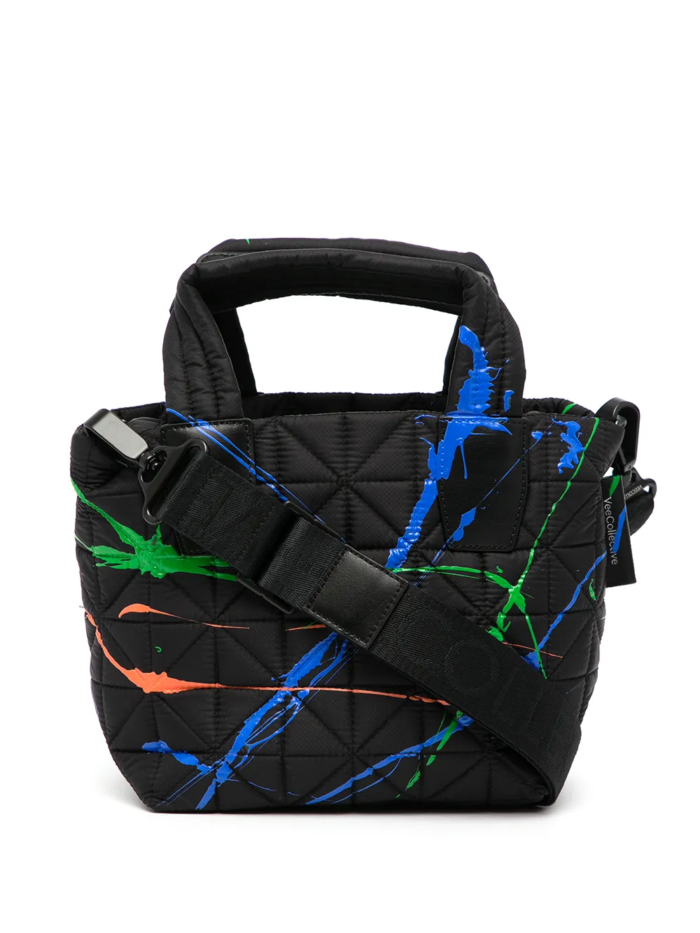 VeeCollective сумка-тоут Vee с эффектом разбрызганной краски