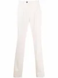 Brunello Cucinelli slim-cut chinos - White