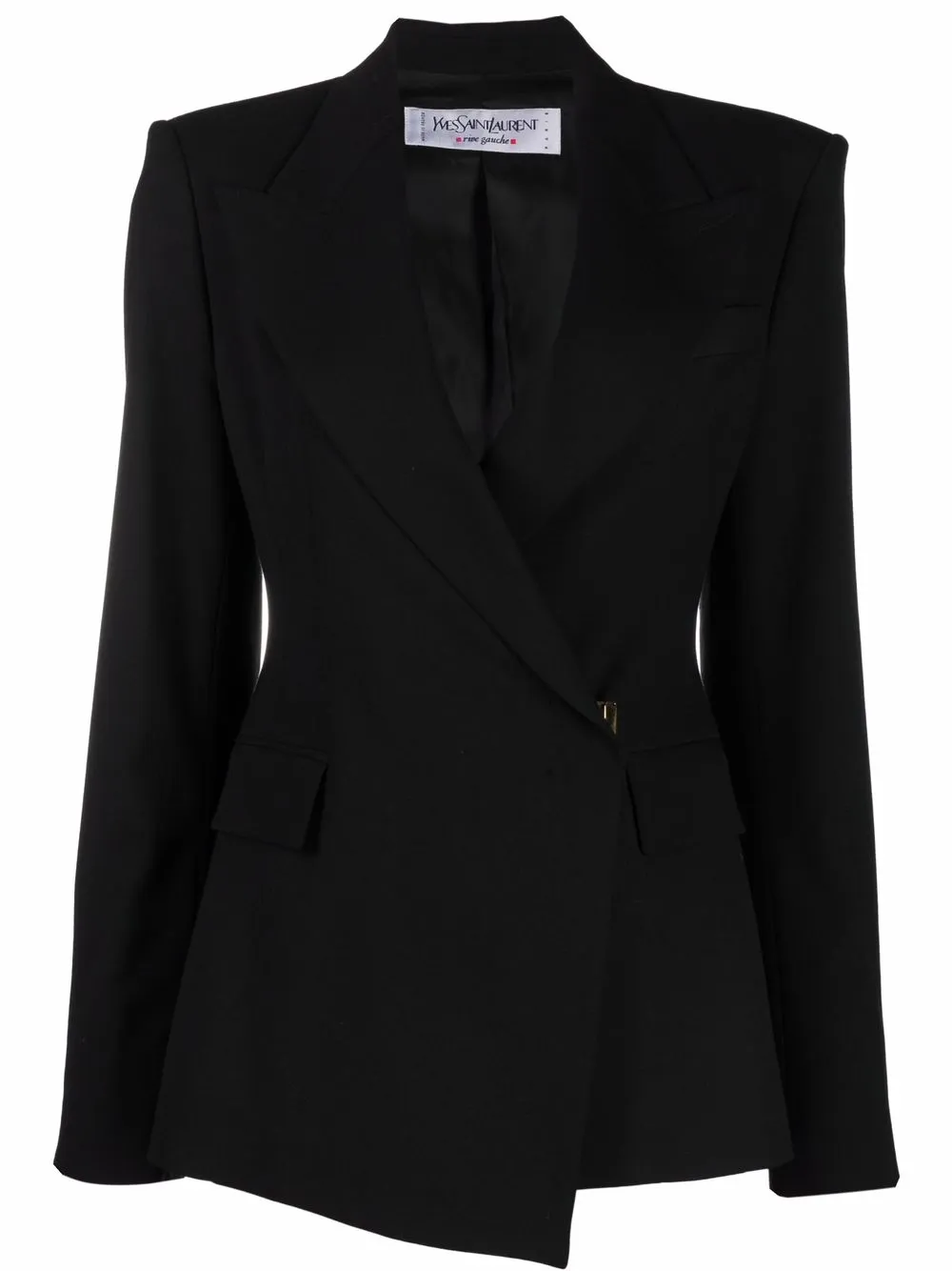 Image 1 of Yves Saint Laurent Pre-Owned 2000s off-centre fastening blazer
