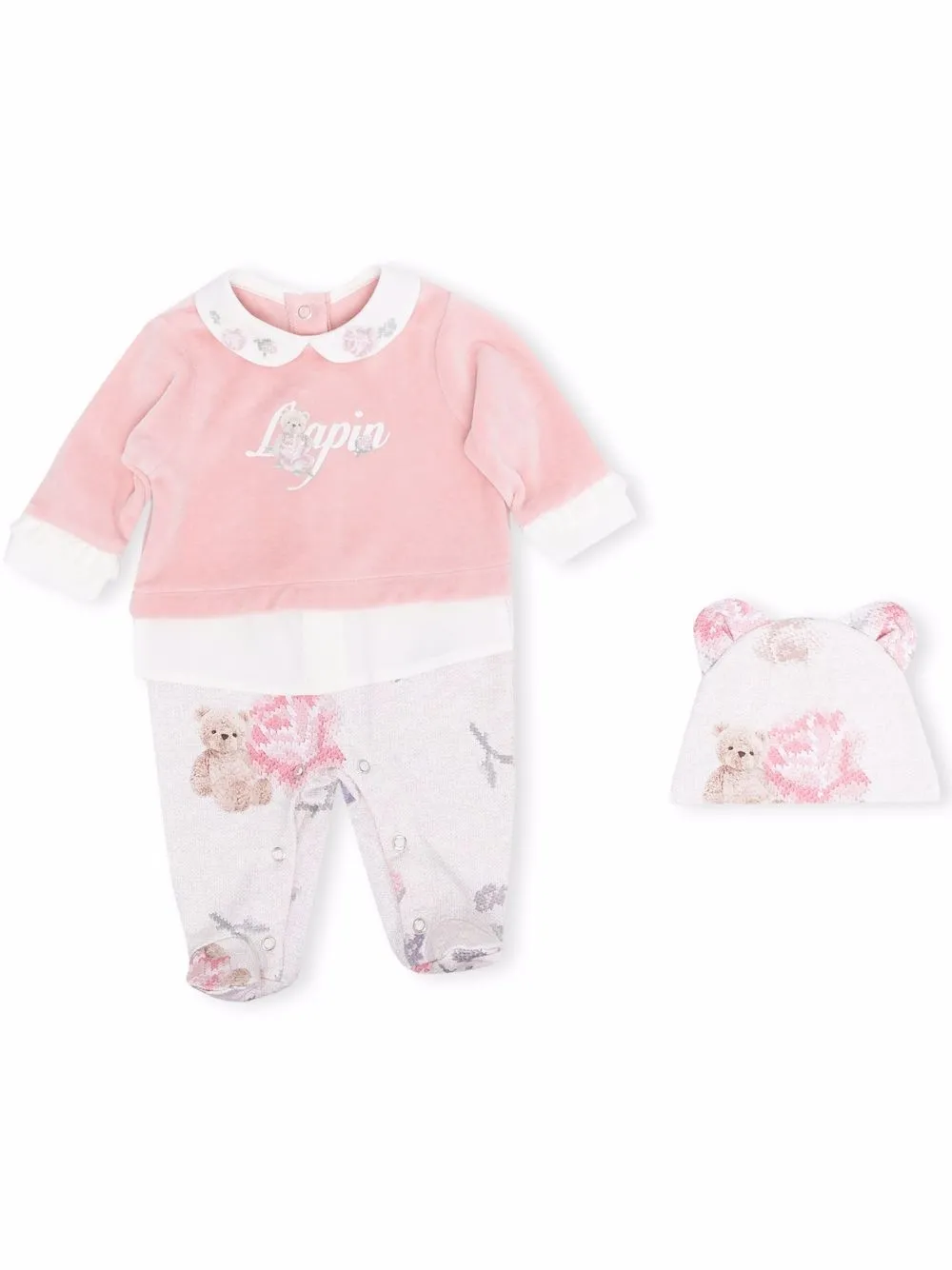 

Lapin House logo print body - Rosado