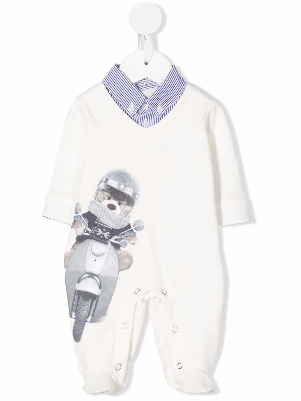 

Lapin House graphic print pyjama - White