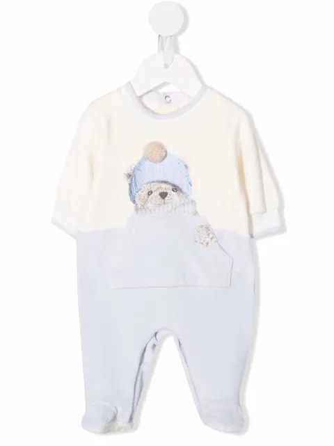 Lapin House teddy bear print pyjama